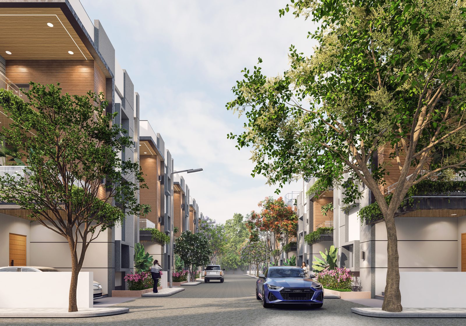 Villa street view